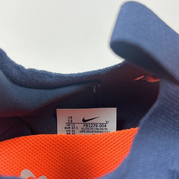 Nike Free RN FK Mens Gray Thunder Blue Shoes Sneakers Running Low FB1276-004 - Picture 10 of 10